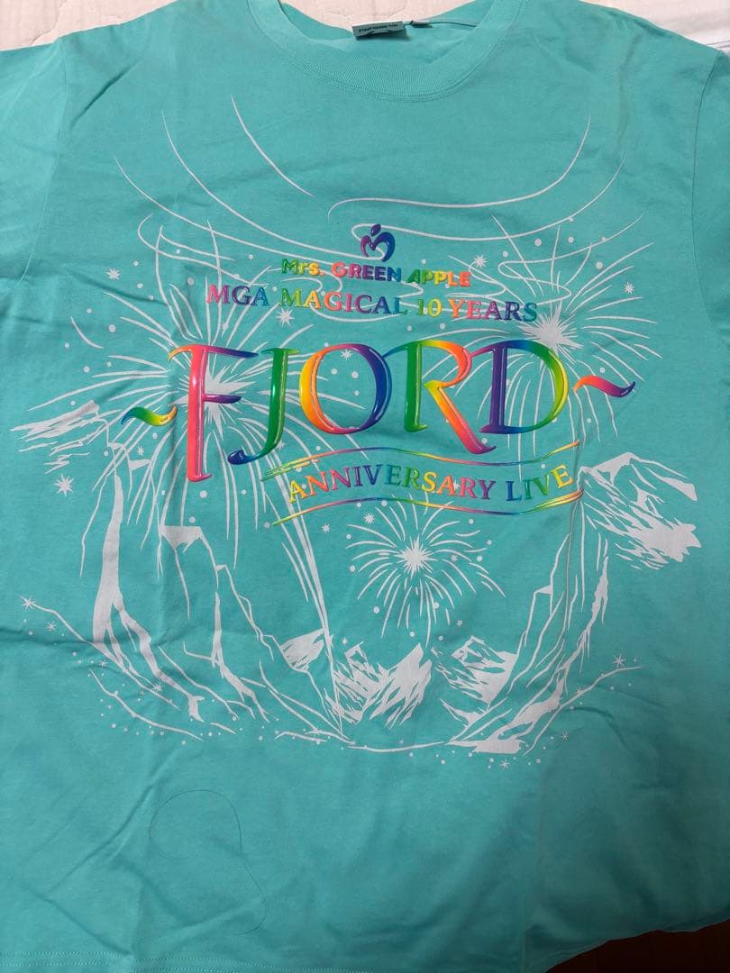 Mrs.Green Apple フィヨルド Tシャツ(アタリ) Lサイズ Mrs. GREEN