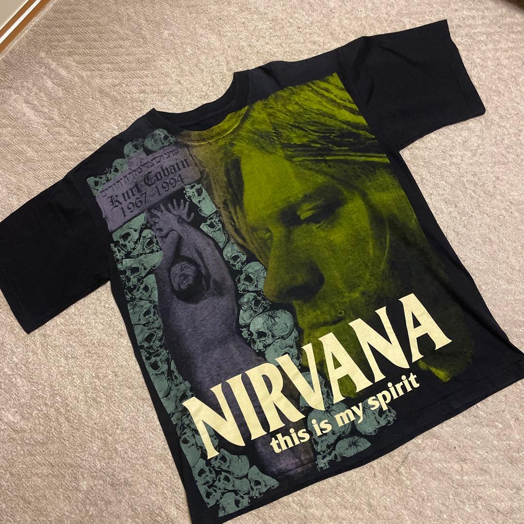 NIRVANA Kurt Cobain 追悼 メキシカンブートTシャツ