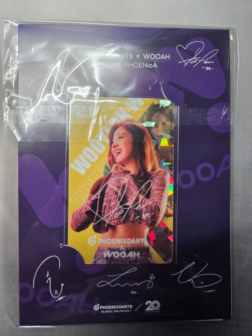 PHOENIXDARTS WOOAH 限定サイン入りダーツカード - メルカリ