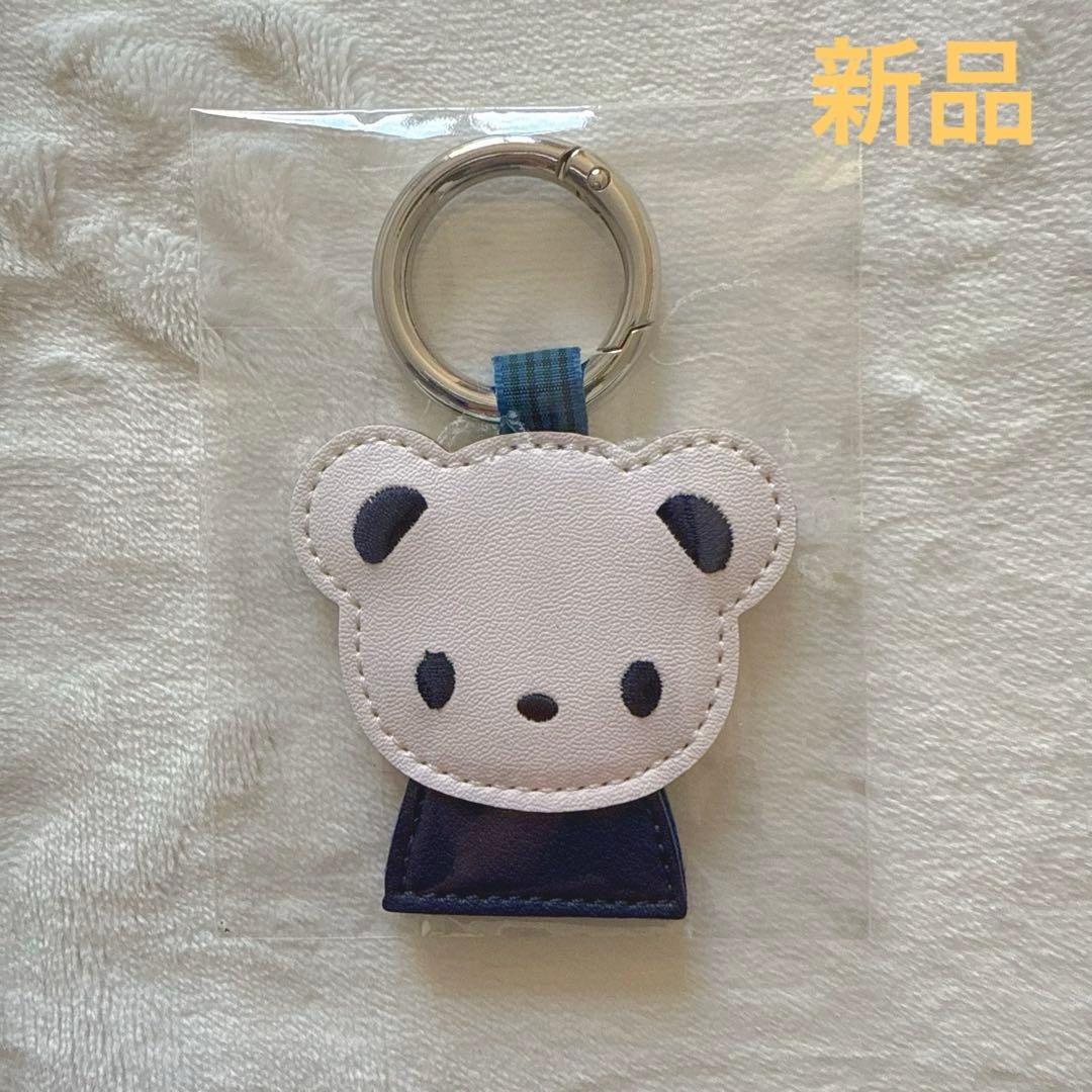 新品未使用 ファミリア familiar ネームホルダー ネイビー - メルカリ