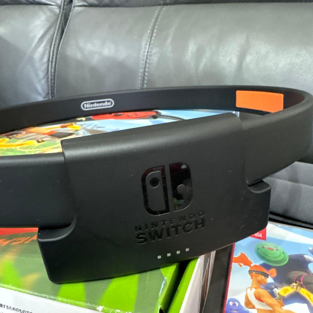 美品★Nintendo Switch有機モデル本体＋リングフィットアドベンチャー