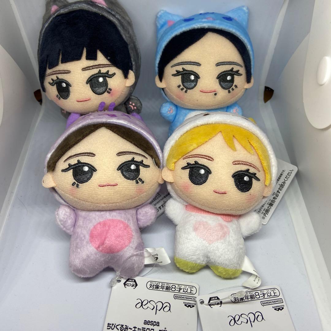 aespa ちびぐるみ キャラクターズ 着ぐるみver. 全4種セット - メルカリ