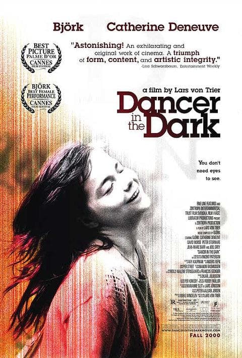 ダンサー・イン・ザ・ダーク 映画館用ポスター 両面印刷 送料込み 入手