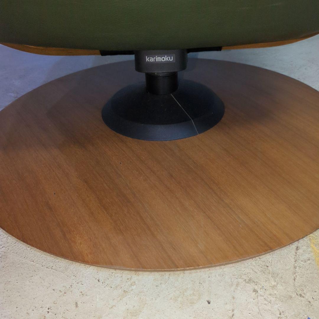 カリモク THE FIRST 本革リクライニングチェア RU72 Mサイズ日本製