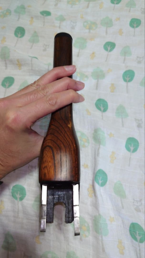 MAC10のウッドストック+グリップ