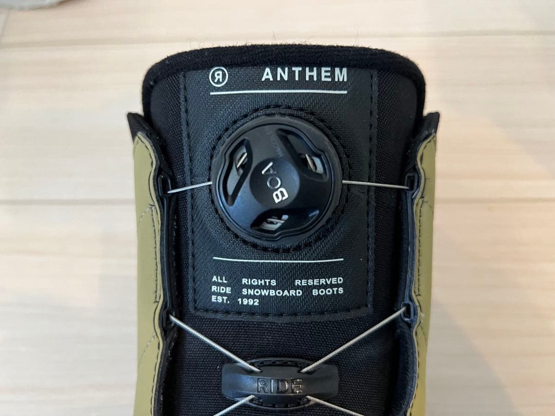 【超美品】Ride ライド ANTHEM スノーボードブーツ 25cm
