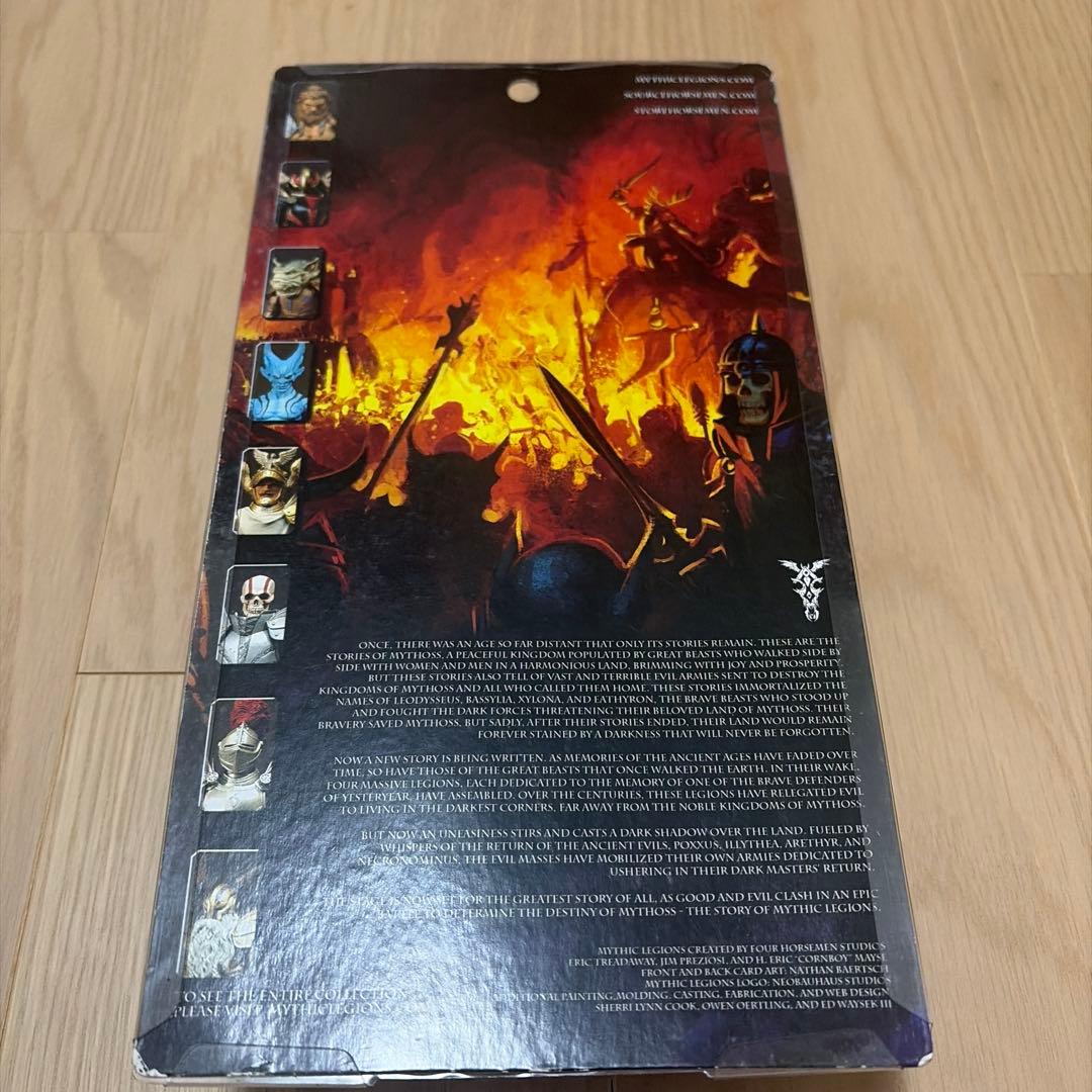 SF・ファンタジー・ホラー Mythic Legions dwarf LB silver