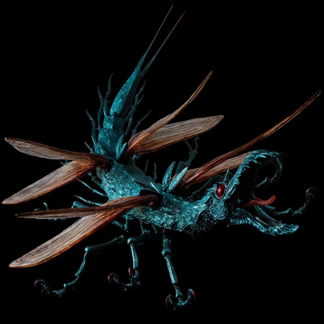 【 新品・未使用品 】タケヤ式自在置物　風の谷のナウシカ 大王ヤンマ フィギュア