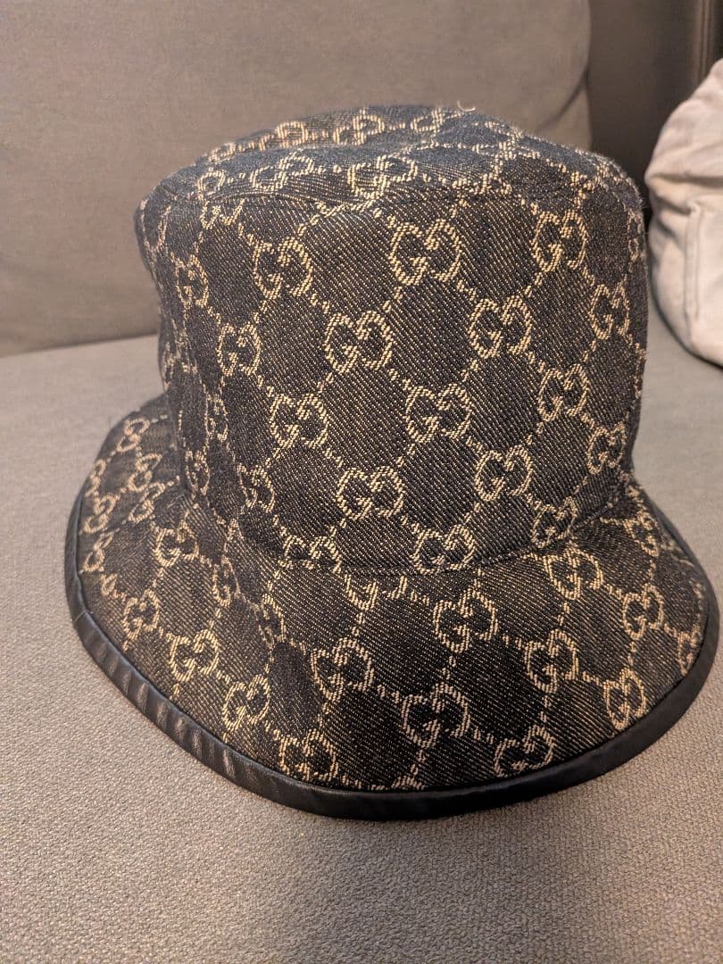 GUCCI GGパターン バケットハット 保存袋付き - メルカリ