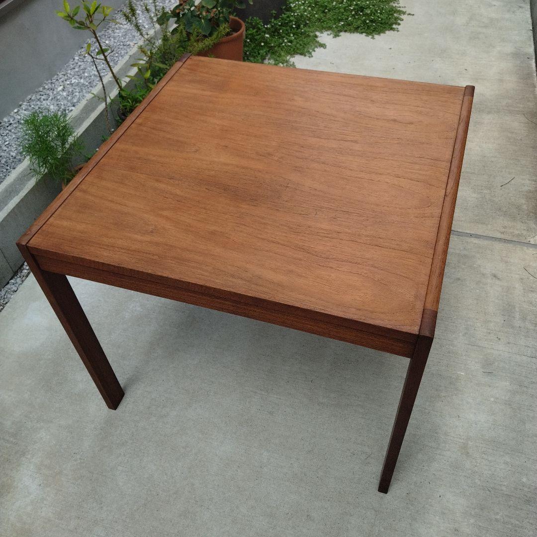 チーク家具 スクウェアテーブルの通販はau PAY マーケット - 輸入雑貨