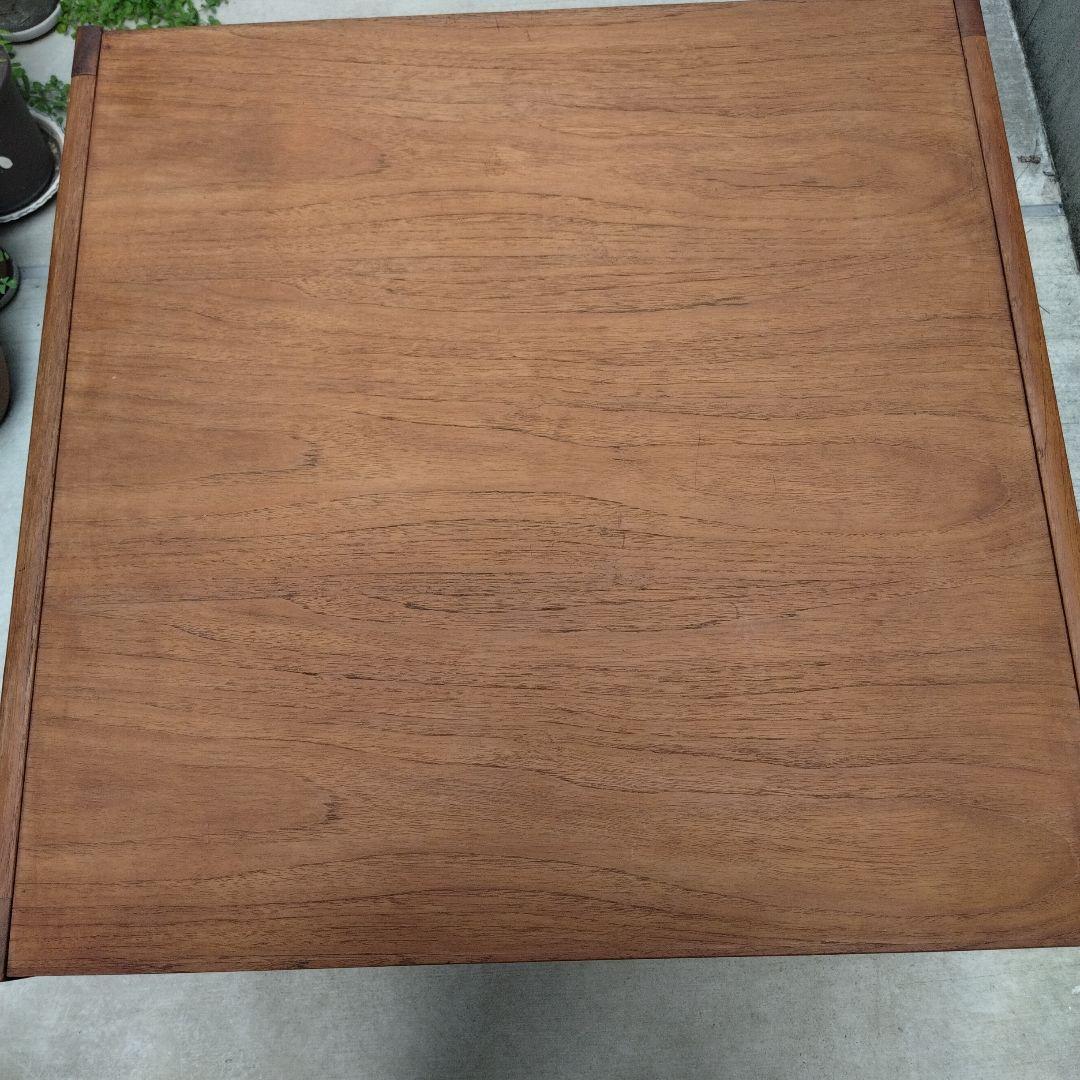 チーク家具 スクウェアテーブルの通販はau PAY マーケット - 輸入雑貨