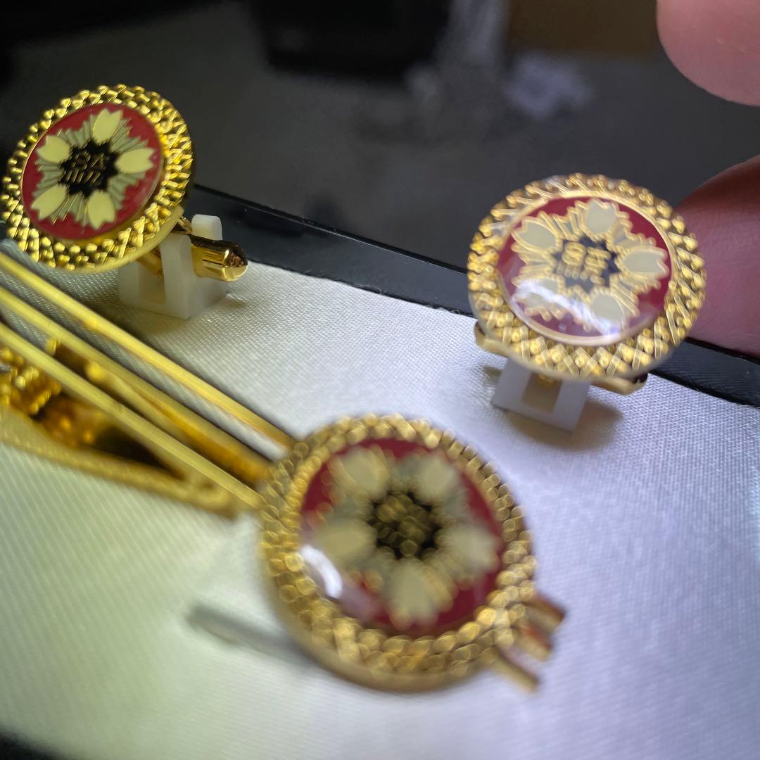 統合幕僚監部記念タイピン、カフスセット