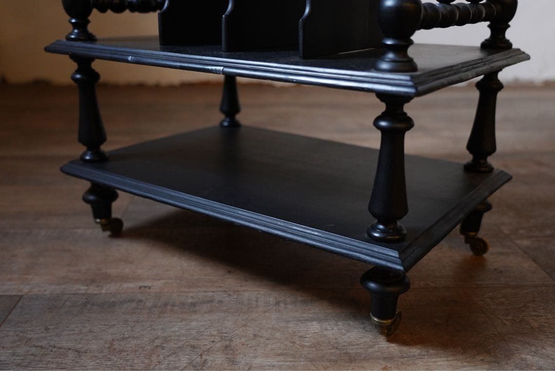 アンティーク フランス ナポレオン ミュージックシェルフ レコード 棚