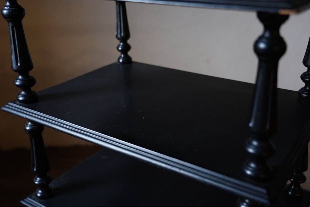 アンティーク フランス ナポレオン ミュージックシェルフ レコード 棚