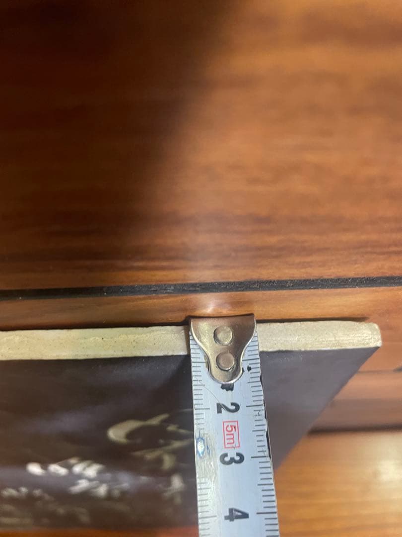 景徳鎮　陶板　漢詞　古いもの