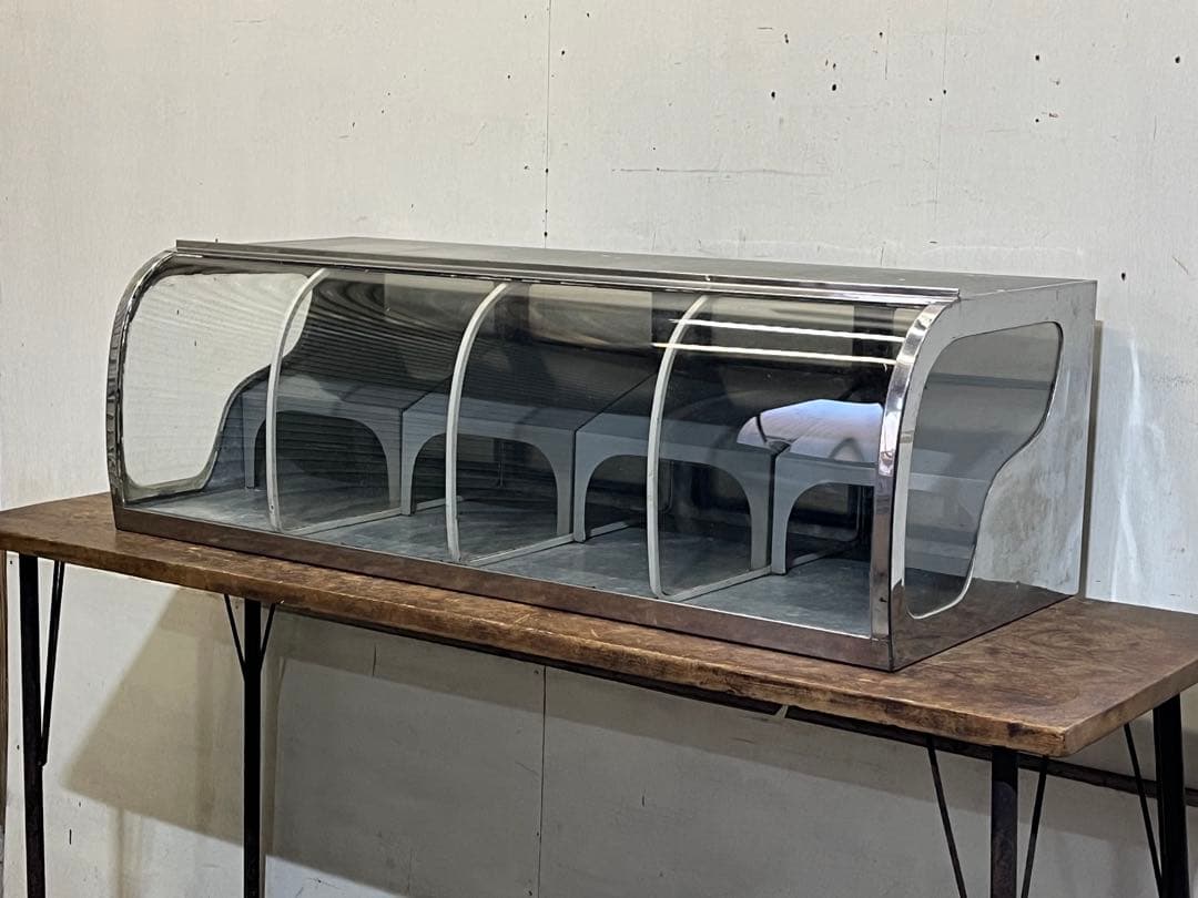 anma様専用」昭和レトロ 駄菓子屋さんの陳列ケース ブリキショーケース