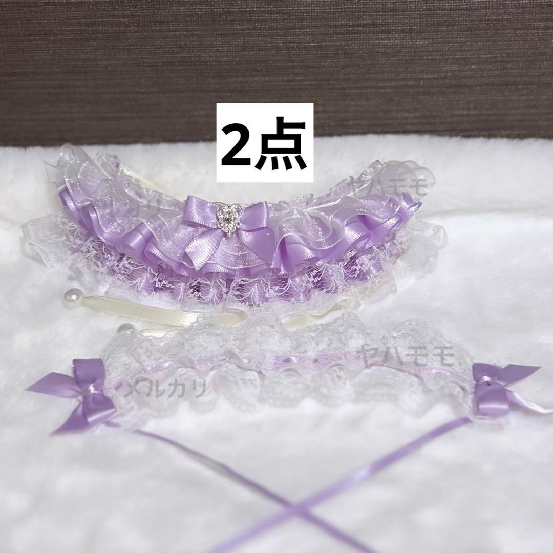 ろろ*即購入/値下げ交渉可様専用 ぬい服 フリルドレス 5点