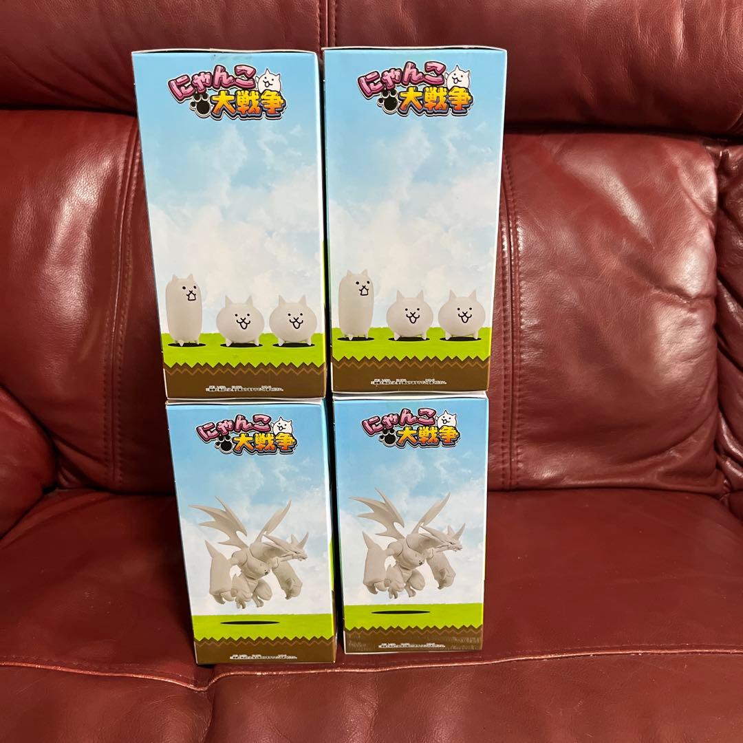 にゃんこ大戦争　侵略フィギュアvol.1 2種4体のセット売り