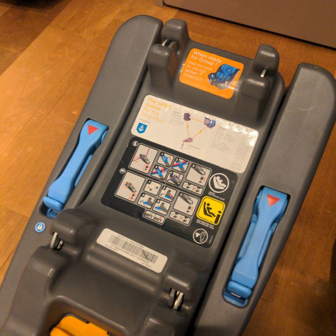 【美品フルセット】Joieチャイルドシート&ISOFIXベース&新生児パッド