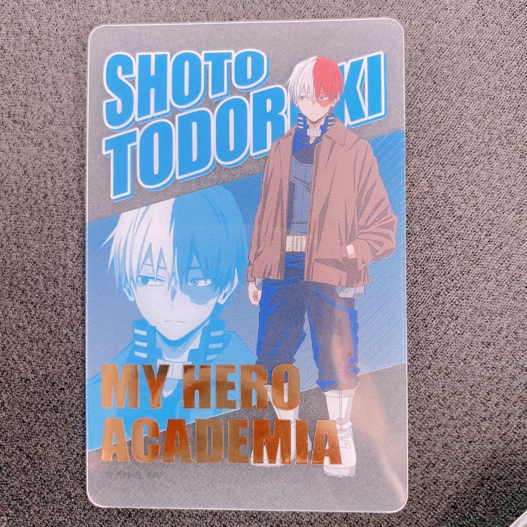 ヒロアカ 箔押しクリアカード アウターVer 轟焦凍 2枚セット - メルカリ