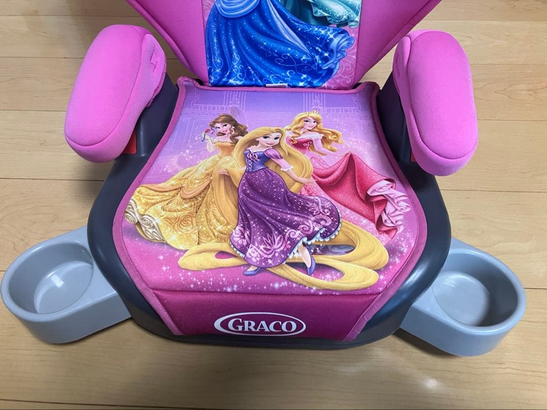 美品】希少 GRACO ディズニー プリンセス ジュニアシート廃盤 - メルカリ