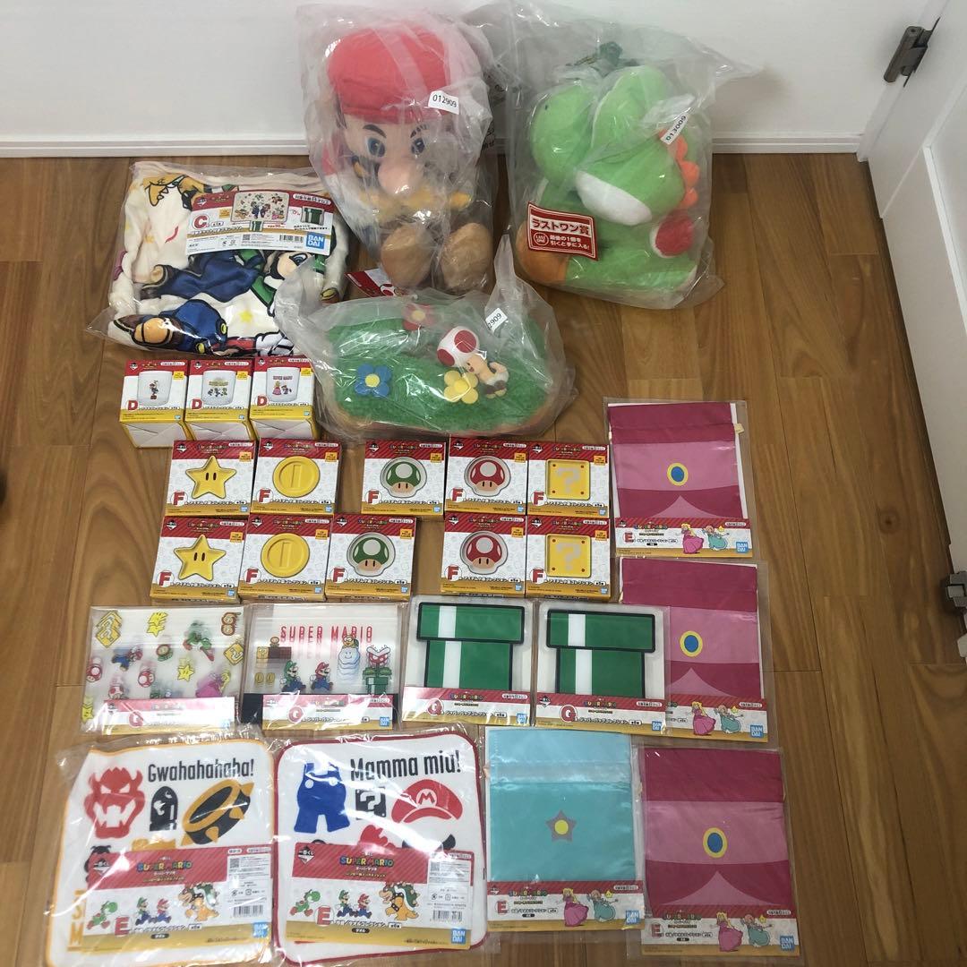 マリオ1番くじ ヨッシー・ピーチ グッズセット 27点まとめ売り ラスト