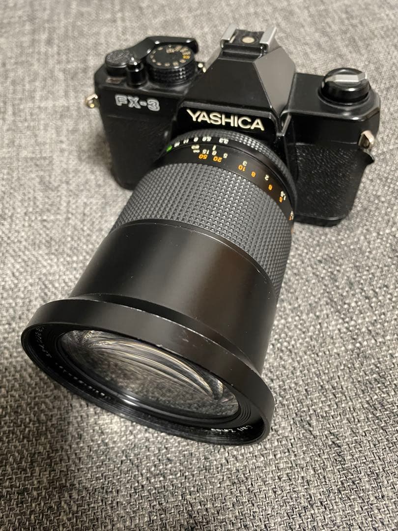 YASHICA FX-3 とZeiss バリオゾナー28−85ミリ 昭和レトロ