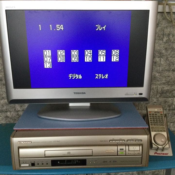 注文 パイオニアレーザーディスクプレーヤー☆CLD-R6G☆メンテ動作良好