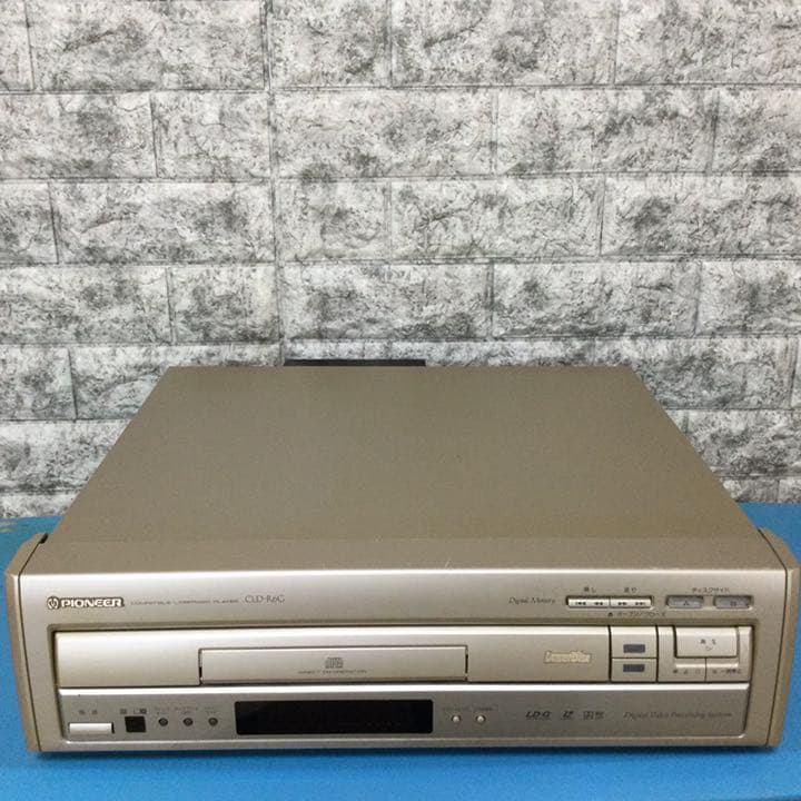 注文 パイオニアレーザーディスクプレーヤー☆CLD-R6G☆メンテ動作良好
