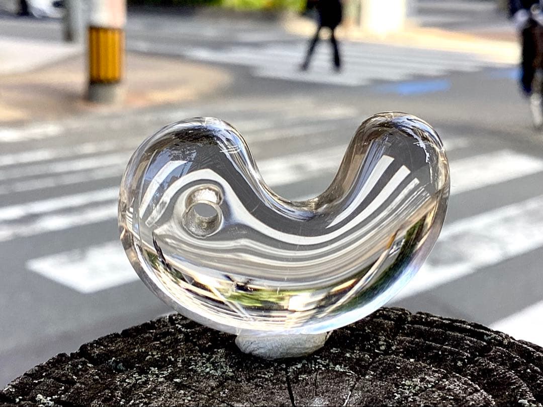 ✳黒平鉱山*茶水晶勾玉*スモーキークォーツ*煙水晶* 抜群