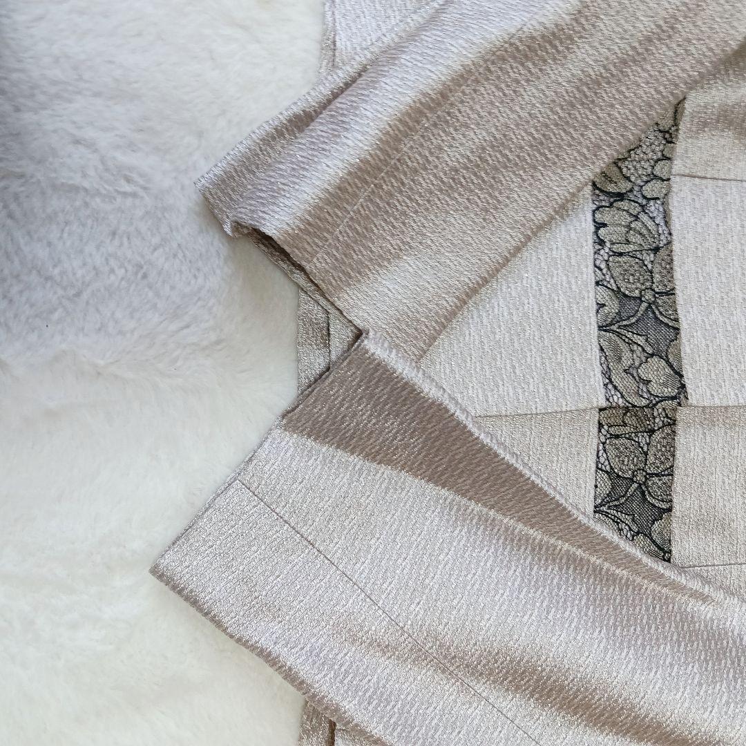 イギン ジブリーヌ＆東京ソワール　17号　マザーズスーツ　大きいサイズ　シルク混