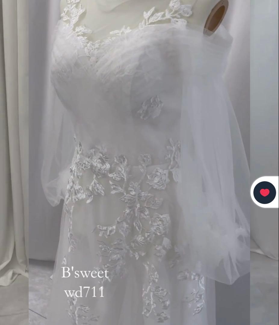 B'sweet wd711as ウェディングドレス