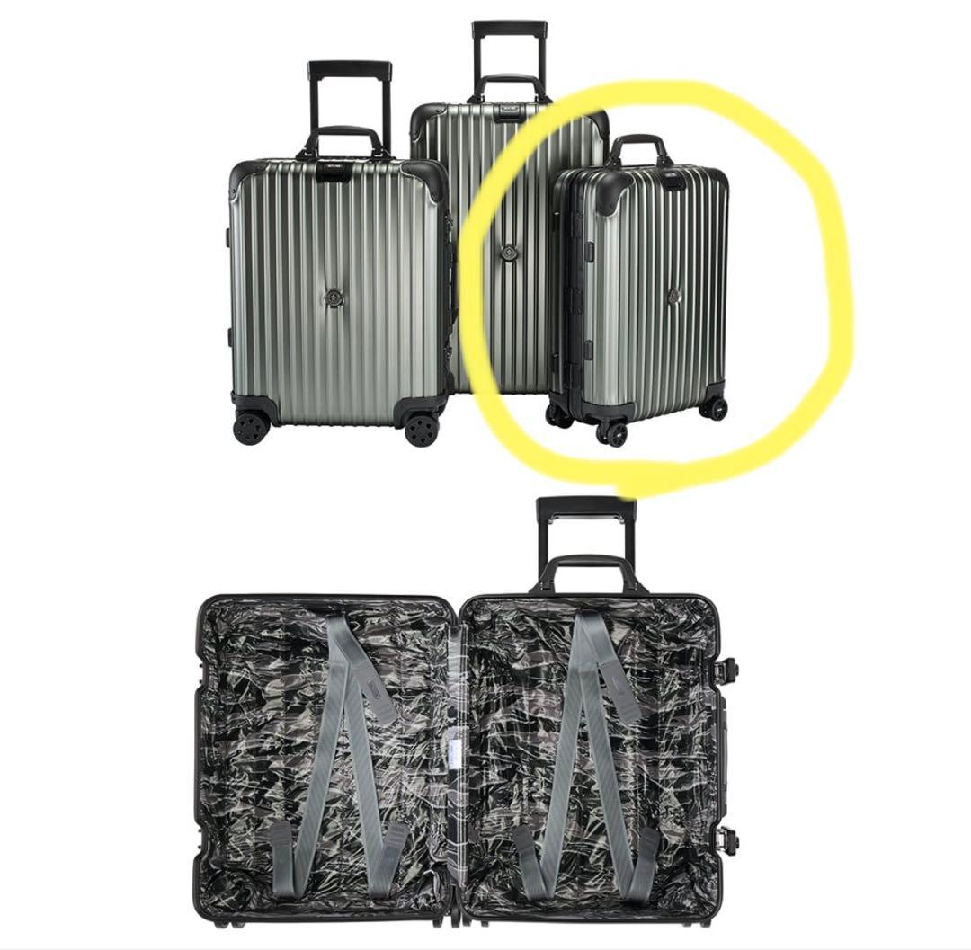 リモワ×モンクレール限定コラボスーツケース32L機内持ち込み可RIMOWA貴重
