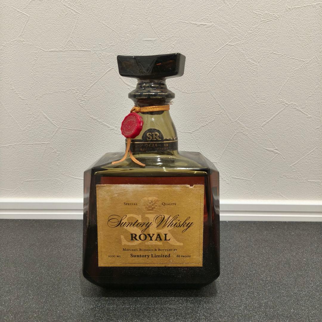 【未開栓】SUNTORY ウイスキー  SR 1000m Suntory Whisky Royal SR 1000ml Online | dekantā
