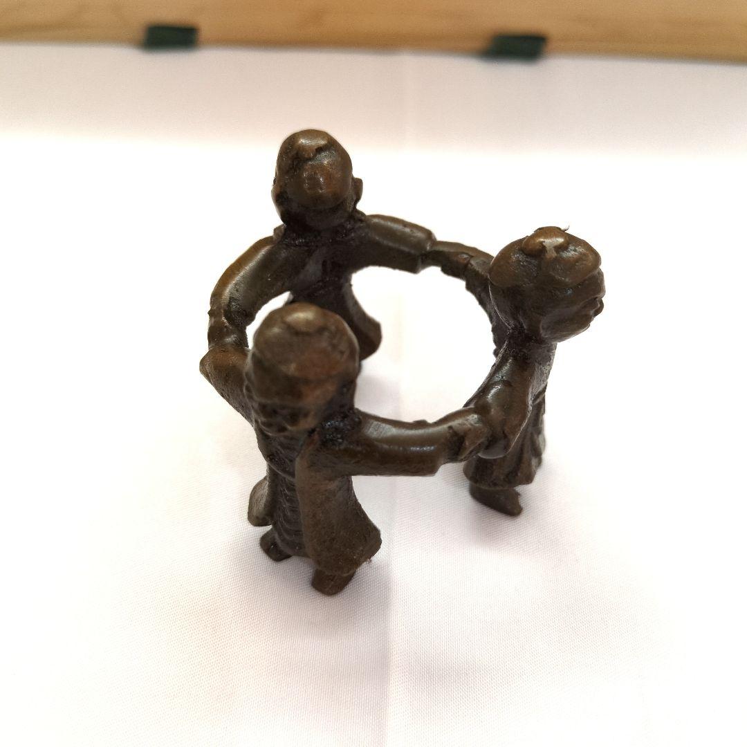 茶道具 唐銅 七種蓋置 「金谷浄雲」