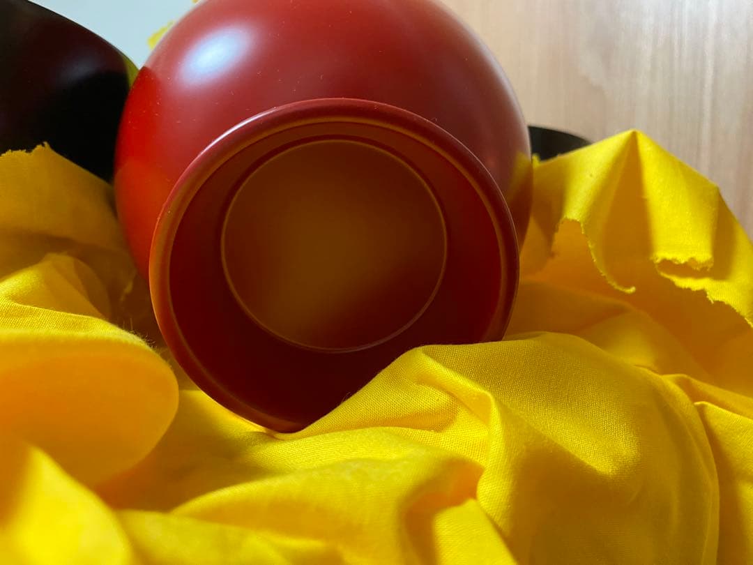 希少 輪島塗 合鹿椀 大向高洲堂 大椀 お椀 黒塗 朱塗 5個セット