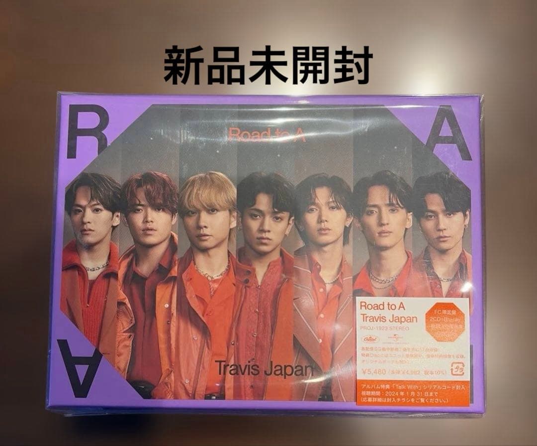 新品未開封✦ฺTravis Japan/Road to A FC限定盤 トラジャ - メルカリ