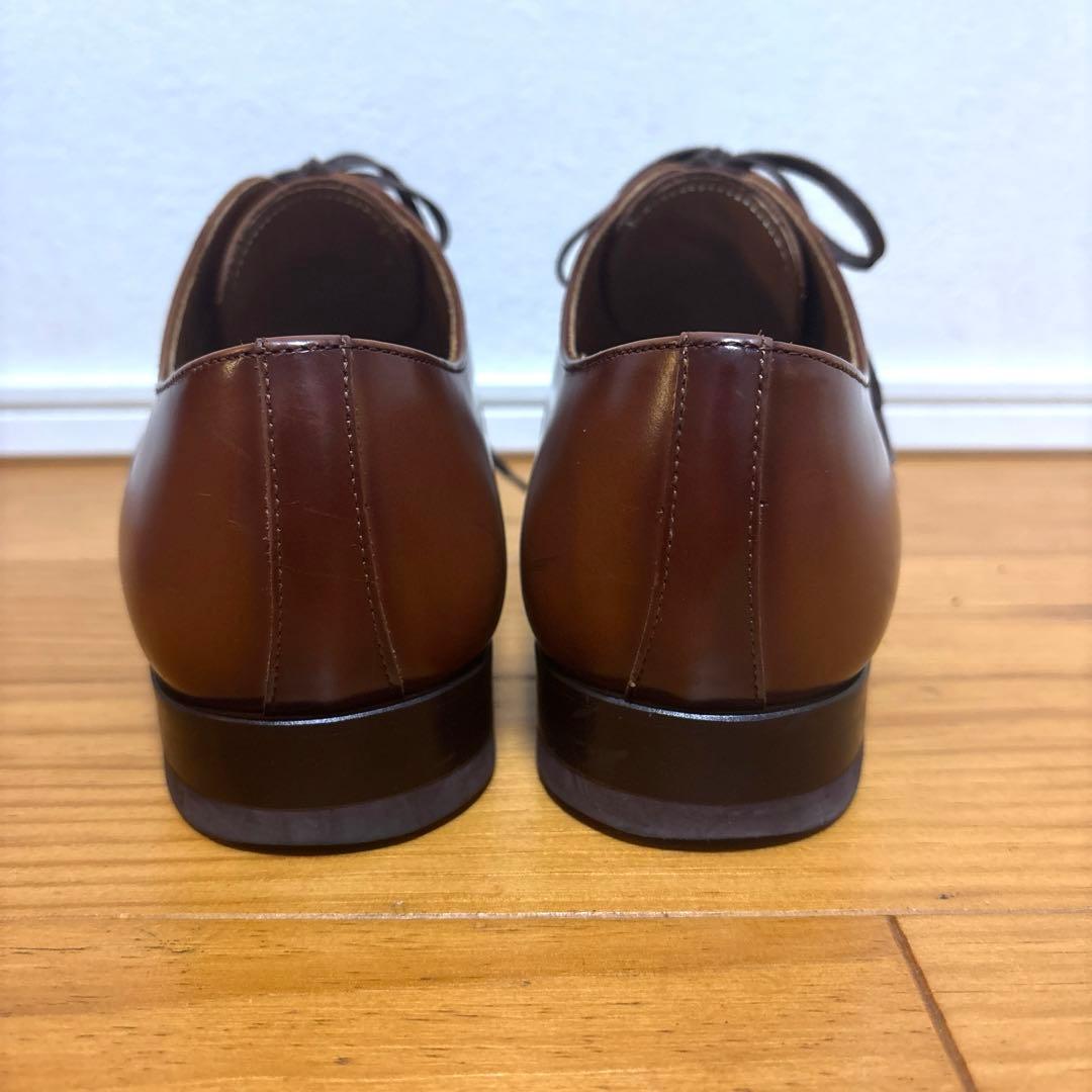 かか【美品】25cm リーガル　茶色ビジネスシューズ　122R REGAL