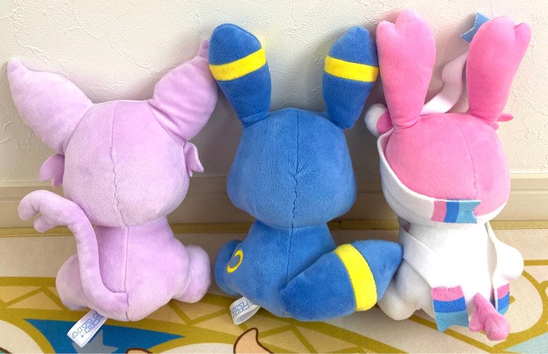 ポケモンセンター ミックスオレ ぬいぐるみ　ブラッキー エーフィ ニンフィア