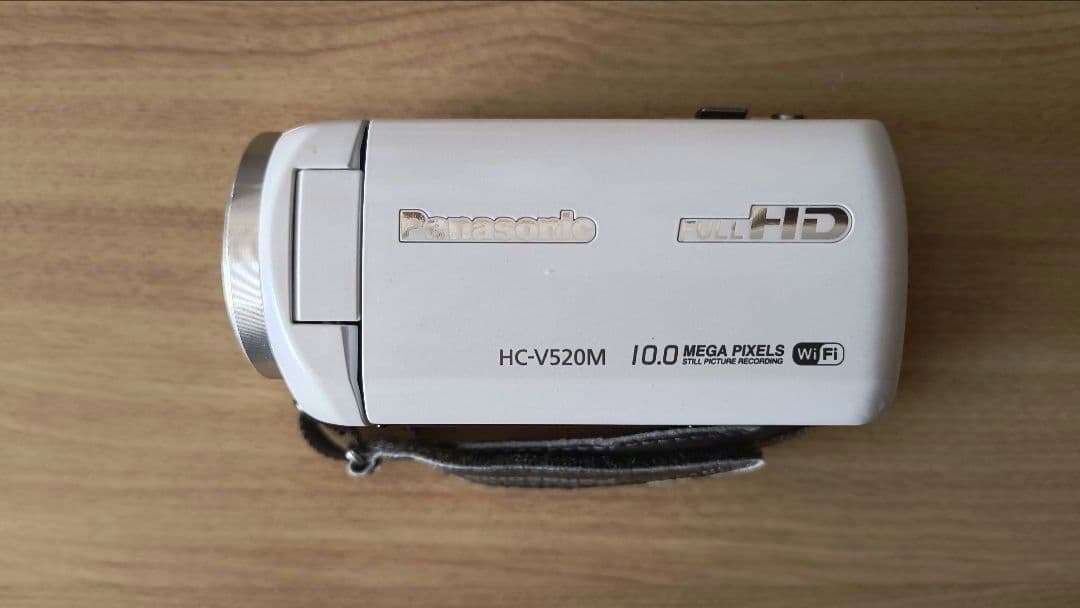 Panasonicビデオカメラ HC-V520M、大容量バッテリー、SD32GB