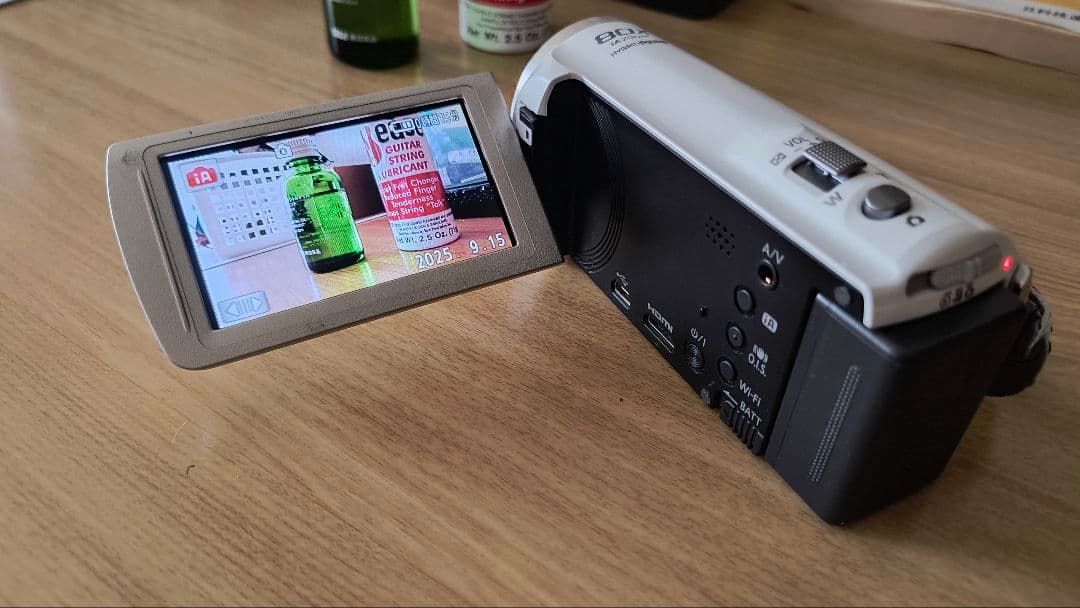 Panasonicビデオカメラ HC-V520M、大容量バッテリー、SD32GB