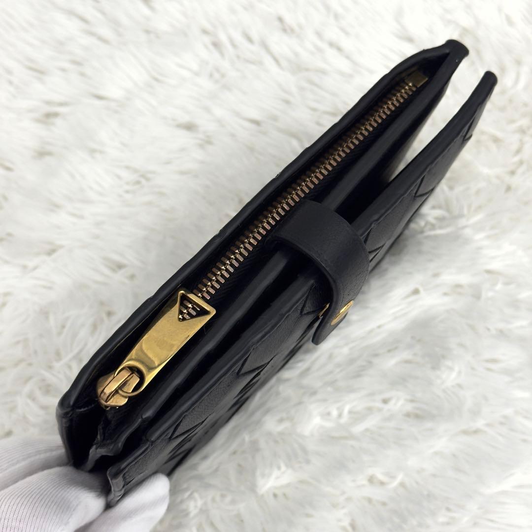 RFID内蔵✨BOTTEGA VENETA ボッテガ イントレ 財布 ブラック