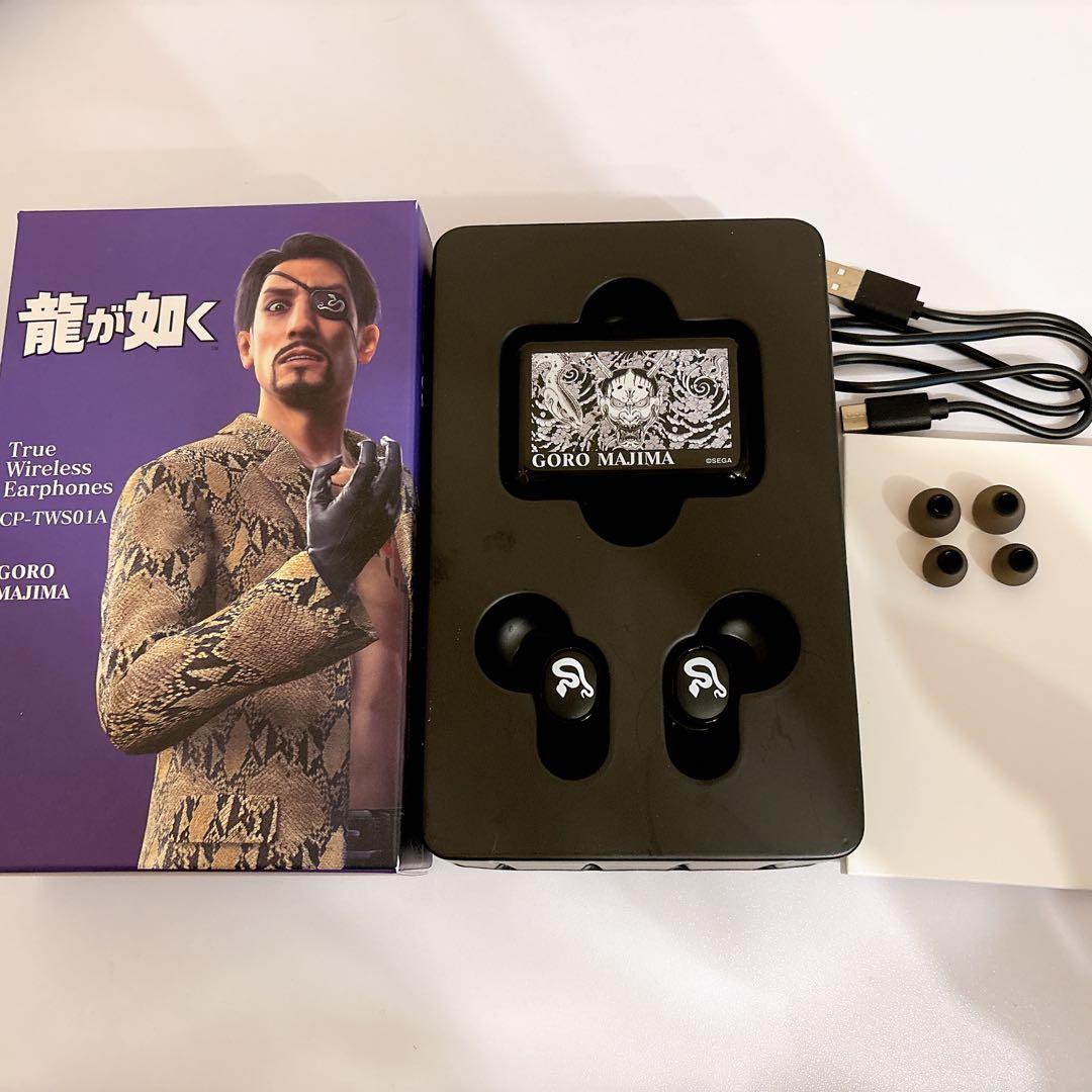 龍が如く コラボ ワイヤレスイヤホン ONKYO 真島吾朗 モデル