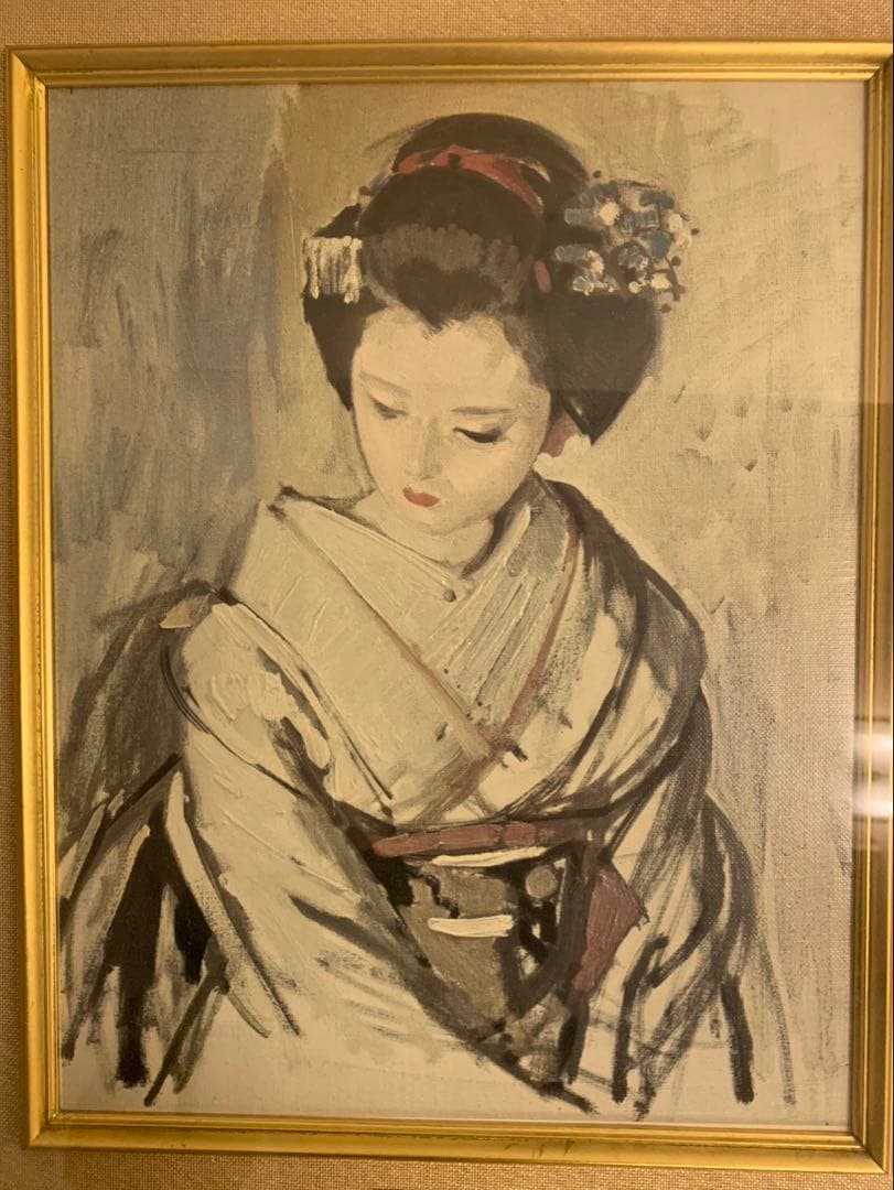 小磯亮平女性の肖像 舞妓 - メルカリ