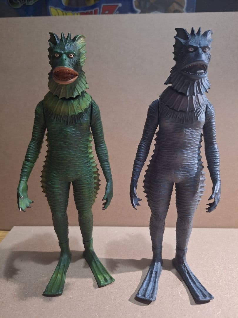 X-PLUS エクスプラス大怪獣シリーズ ウルトラQ 海底原人 ラゴン 2体