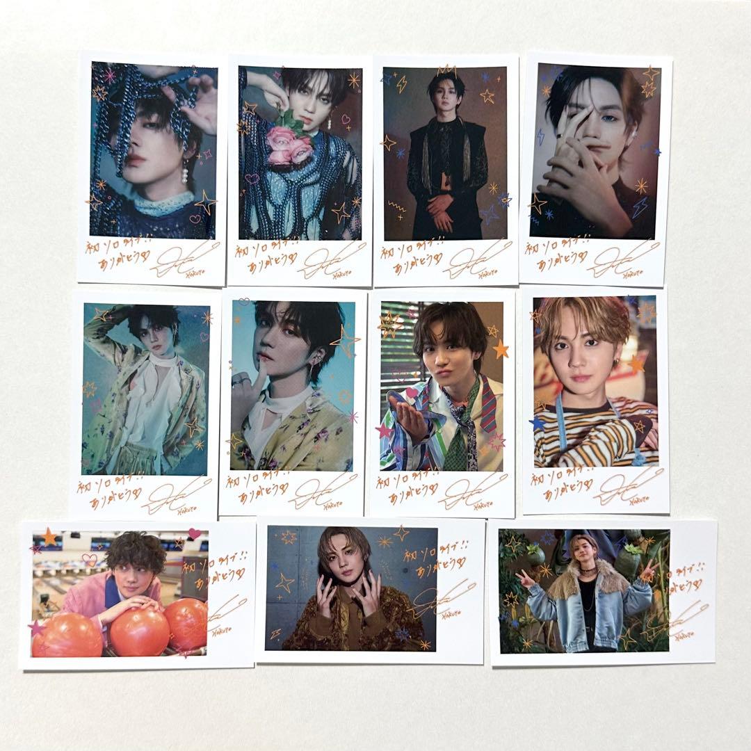 THE RAMPAGE 吉野北人 ポラロイド風カード