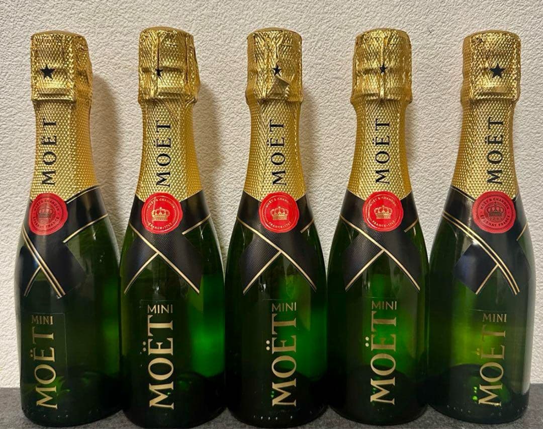 新品未開封】モエ・エ・シャンドン ミニボトル 5本セット - メルカリ