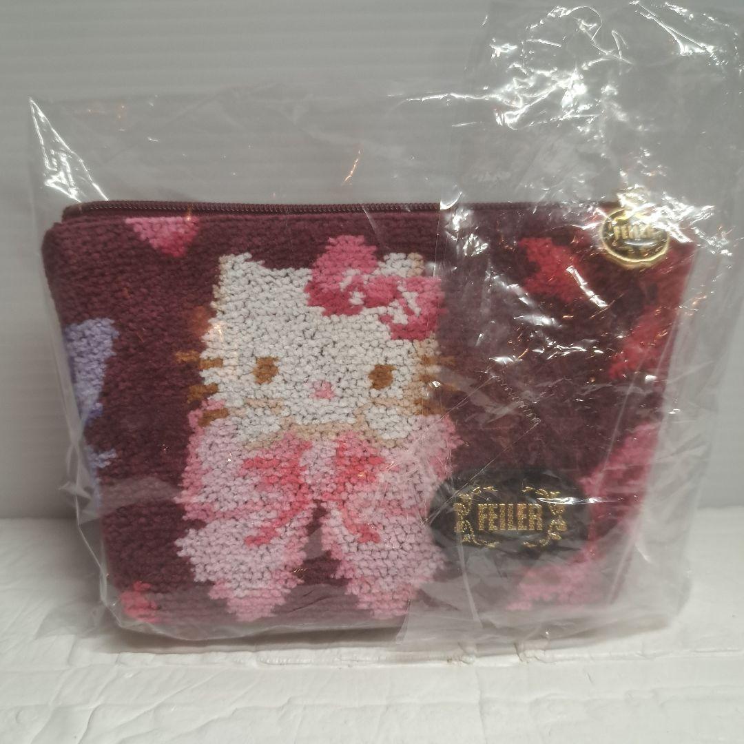 新品 未開封】FEILER ハローキティ ポーチ サンリオ-激安日本