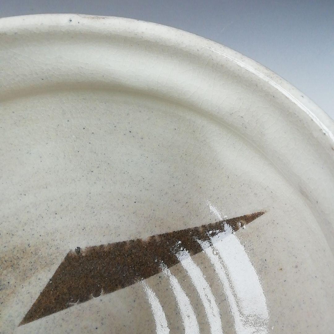 T664 建水 『粉引建水』『墨田窯 金太漢 作』 共箱 茶道具