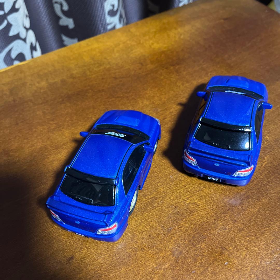 ドライブタウン　スバル インプレッサ鷹目　2台　シャコタン加工品